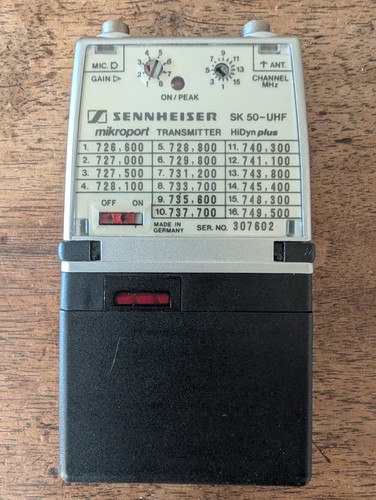 Sennheiser uhf mikroport - sennheiser,